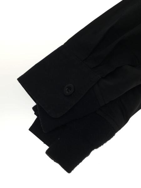 sacai(サカイ) / Cotton Oxford x Nylon Twill Shirt/3/コットン/BLK