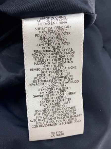 RALPH LAUREN(ラルフローレン) / ダウンコート/L/ナイロン/BLK/24482