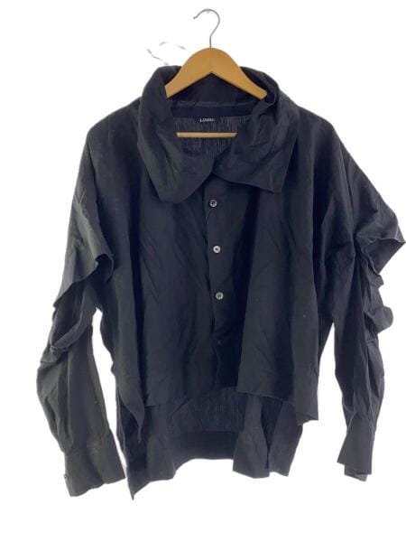 LIMI feu(リミフゥ) / 変形シャツ/2/コットン/BLK/LE-B21-002 | 古着の  