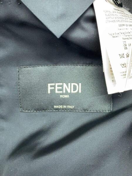 FENDI(フェンディ) / テーラードジャケット/50/ウール/BRW/FJ0498A4QQ 
