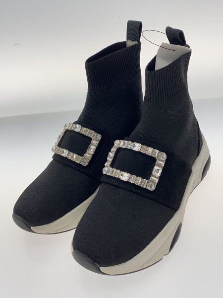 diana(プラスダイアナ) / ニットソックスブーツ/21.5cm/BLK// | 中古品