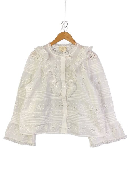 SEZANE(セザンヌ) / 長袖ブラウス/42/コットン/WHT/S231SHI111E 