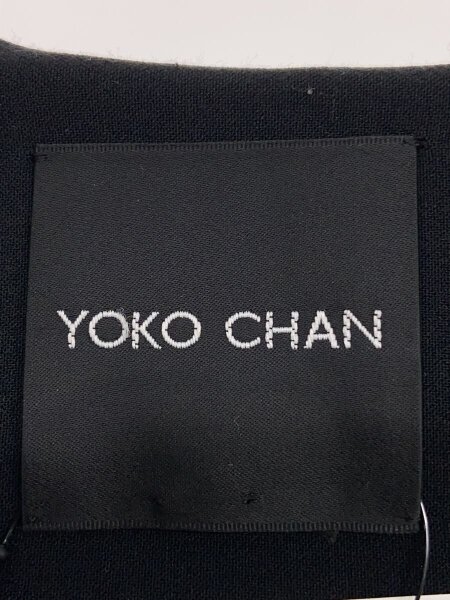 YOKO CHAN(ヨーコチャン) / ノーカラーバックプリーツコート/コート/38 