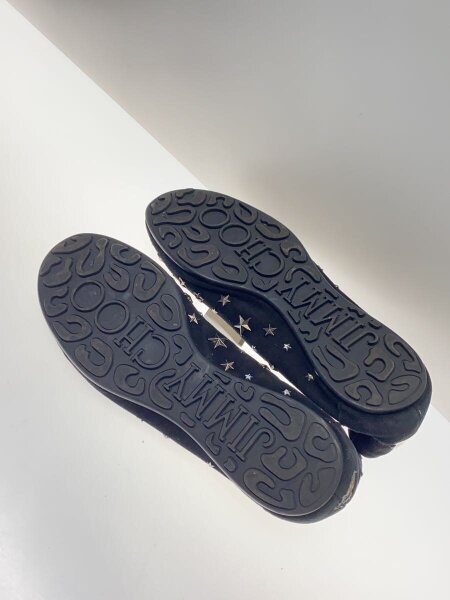 JIMMY CHOO(ジミーチュウ) / フラットパンプス/36/BLK/星/スタッズ