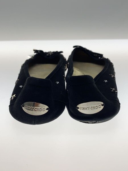 JIMMY CHOO スタッズ フラットパンプス ブラック JIMMY CHOO(ジミーチュウ) / フラットパンプス/36/BLK/星/スタッズ