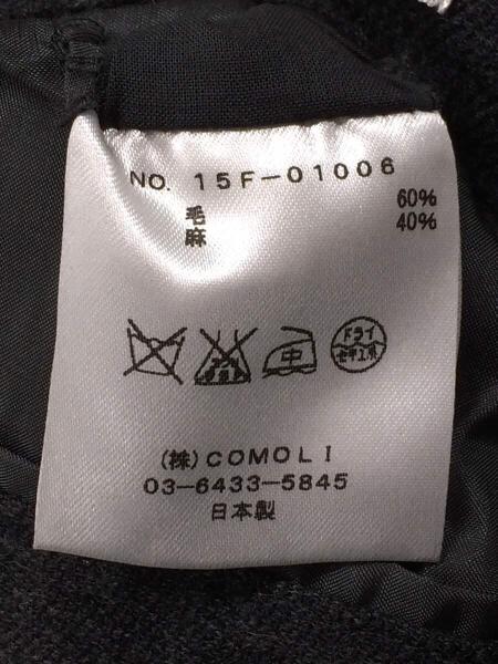 COMOLI(コモリ) / ウールリネンジャケット/15AW/15F-01006/着用感有/2