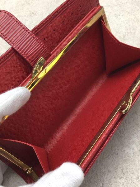 LOUIS VUITTON / コンチネンタルヴィエノワ_エピ_RED/レザー/RED/レディース// LOUIS VUITTON(ルイヴィトン) / コンチネンタルヴィエノワ_エピ_RED