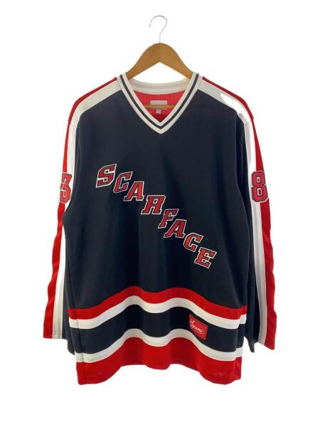 Supreme(シュプリーム) / 17FW/SCARFACE HOCKEY JERSEY/L/ポリエステル 