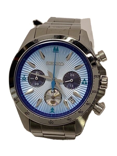SEIKO / クォーツ腕時計/アナログ/ステンレス/BLU/SLV/8T63-03H0 SEIKO(セイコー) / クォーツ腕時計/アナログ/ステンレス/BLU/SLV/8T63