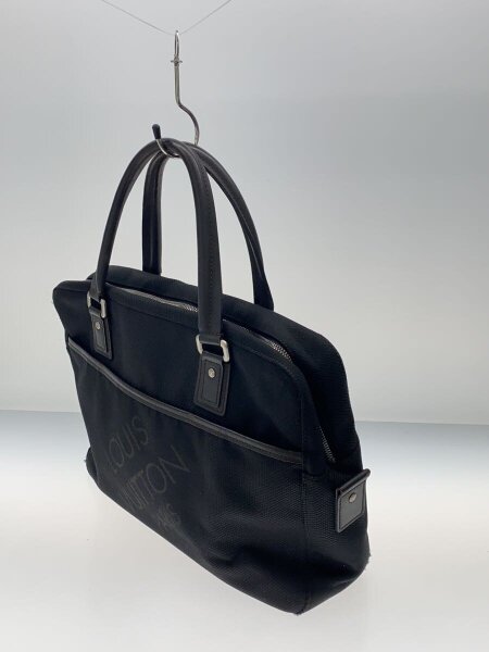 LOUIS VUITTON / ヤック_ダミエ・ジェアン/ナイロン/BLK/内側劣化 べたつき/状態考慮/ LOUIS VUITTON(ルイヴィトン) / ヤック_ダミエ・ジェアン/ナイロン/BLK
