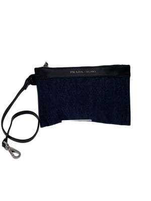 【希少品】PRADA／プラダポーチ　デニム　ポーチ PRADA【プラダ】デニムポーチ入荷致しました！！！｜2024年07月17日