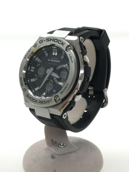 CASIO(カシオ) / ソーラー腕時計・G-SHOCK/デジアナ/ラバー/SLV/BLK/SS  