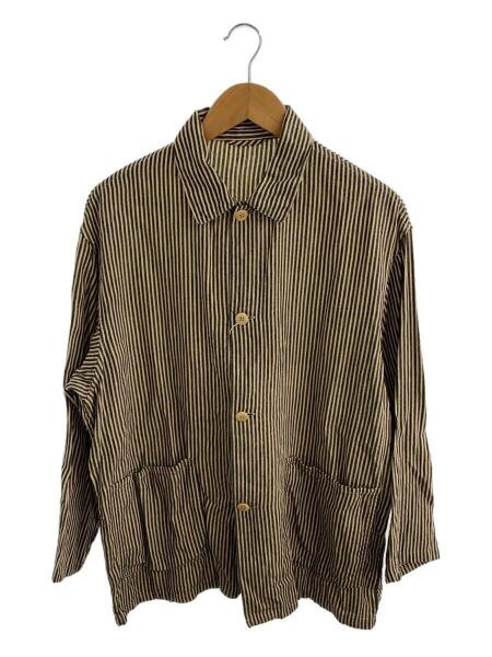 COMOLI(コモリ) / 22SS/Stripe Work Jacket/ジャケット/2/リネン 
