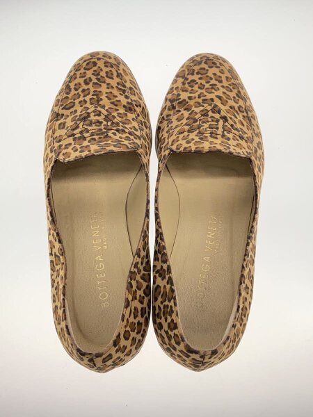 BOTTEGA VENETA(ボッテガヴェネタ) / スリッポン/34.5/ベージュ/レオ 