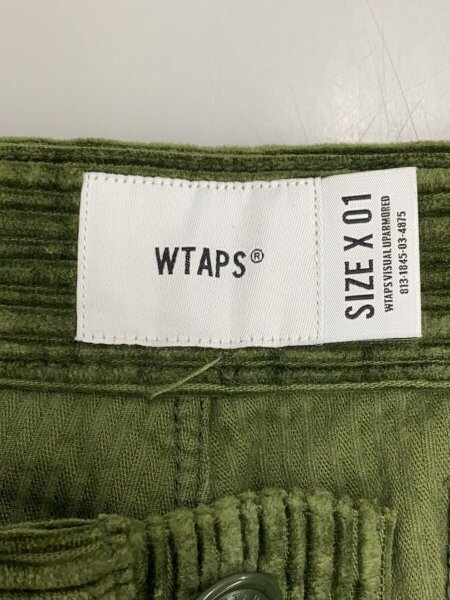 WTAPS(ダブルタップス) / 21AW/ボトム/1/コーデュロイ/カーキ/212TQDT 