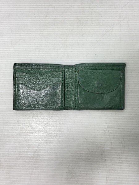 IL BISONTE(イルビゾンテ) / 2つ折り財布/レザー/グリーン/メンズ