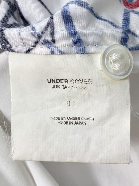 UNDERCOVER(アンダーカバー) / 00s/長袖シャツ/L/コットン/ホワイト/総 