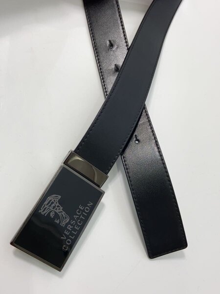 VERSACE(ヴェルサーチェ) / ベルト/レザー/ブラック/メンズ | 中古品の