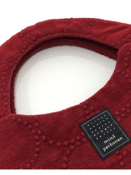 ミナペルホネンエッグバッグタンバリン赤