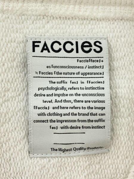 FACCIES(ファッチーズ) / スウェット/2/コットン/ホワイト/無地 | 古着 