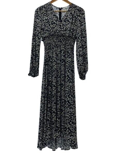 FRAY I.D(フレイアイディー) / ヴィンテージプリントワンピース/長袖  