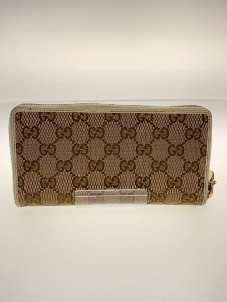 新品同様‼️ グッチ　GUCCI 財布　長財布　GGキャンバス ラウンドファスナー GUCCI(グッチ) / GGキャンバス/ラウンドファス長財布/キャンバス/ベー