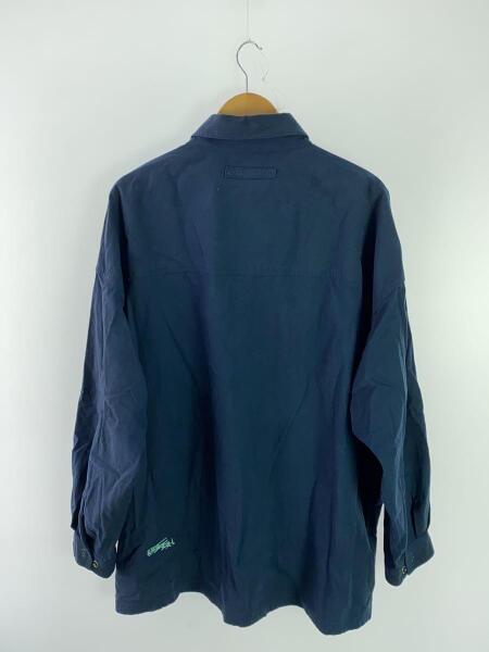 genzai(ゲンザイ) / WORLD Cotton Shirt/L/コットン/ネイビー/プリント 