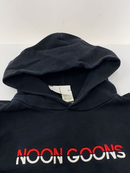 NOON GOONS(ヌーングーンズ) / パーカー/L/コットン/BLK/無地/18-070 