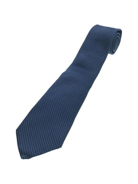 ほぼ未使用 ″dunhill″ ダンヒル ドット ブランドネクタイ 206383 