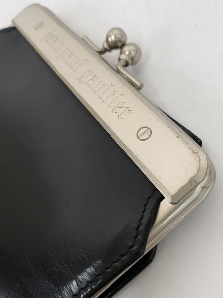 Jean Paul Gaultier(ジャンポールゴルチエ) / 2つ折り財布/がま口/BLK