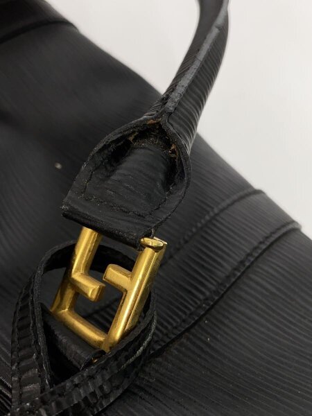FENDI(フェンディ) / ボストンバッグ/レザー/BLK/フェンディ// | 中古