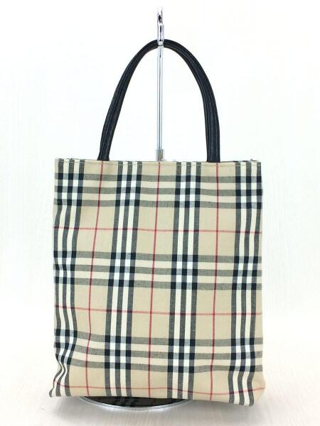 バーバリー ブルーレーベル ミニトートバッグ ノバチェック バーバリーブルーレーベル/舟型ミニトートバッグ/ノバチェック