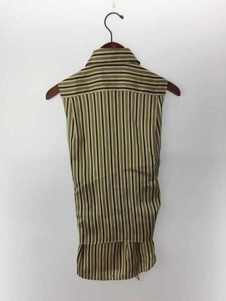 HERMES(エルメス) / シルク混/変形/ノースリーブブラウス/34/コットン 