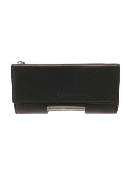 JIL SANDER(ジルサンダー) / 箱有/長財布/レザー/GRY/無地/レディース 