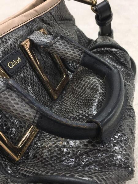 Chloe(クロエ) / ショルダーバッグ/レザー/グレー/04-12-50-65 | 中古 
