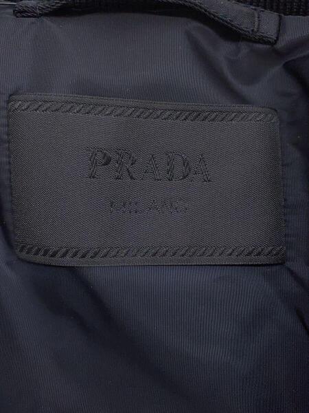 PRADA ブラック ジャンパー・ブルゾン　38 M ☆PRADA☆プラダ Re Nylon オーバーサイズ ボンバージャケット (PRADA