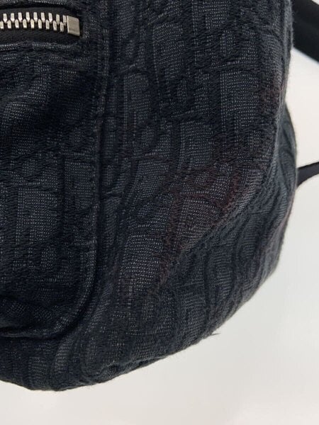 Christian Dior / オブリークバックパック/リュック/キャンバス/ブラック/総柄/クリスチャンディオール Christian Dior(クリスチャンディオール) / オブリークバックパック