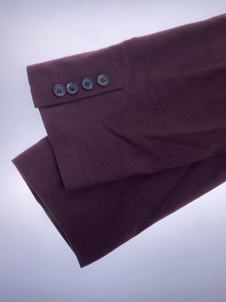 ヨウジヤマモトプールオム15AW バイカラー二重ドッキングウールジャケット yohji yamamoto POUR HOMME(ヨウジヤマモトプールオム) / 24AW/エンジ