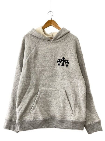 CHROME HEARTS(クロムハーツ) / パーカー/L/コットン/グレー/クロム