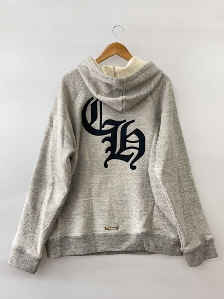 CHROME HEARTS(クロムハーツ) / パーカー/L/コットン/グレー/クロム