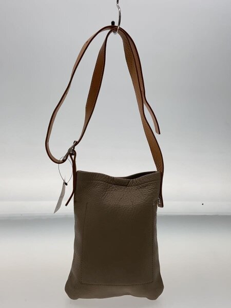 Hender Scheme(エンダースキーマ) / ショルダーバッグ/レザー/ベージュ 