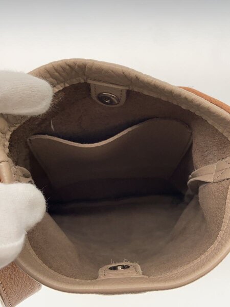 Hender Scheme(エンダースキーマ) / ショルダーバッグ/レザー/ベージュ 