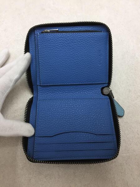 COACH(コーチ) / 2つ折り財布/レザー/BLU/91231 | 中古品の販売・通販