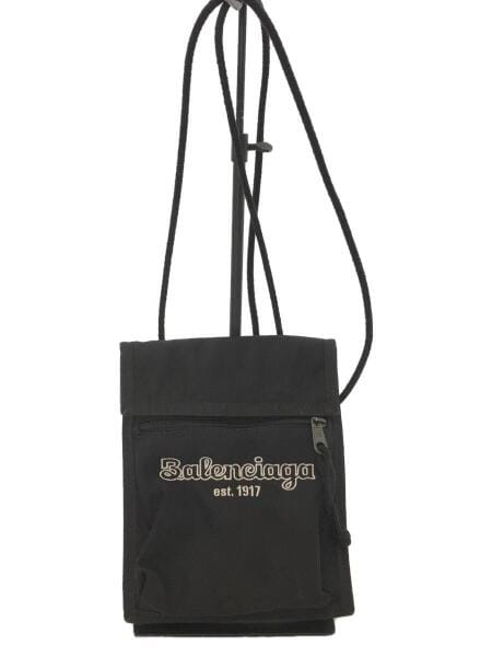 BALENCIAGA(バレンシアガ) / ショルダーバッグ/ナイロン/BLK/無地 