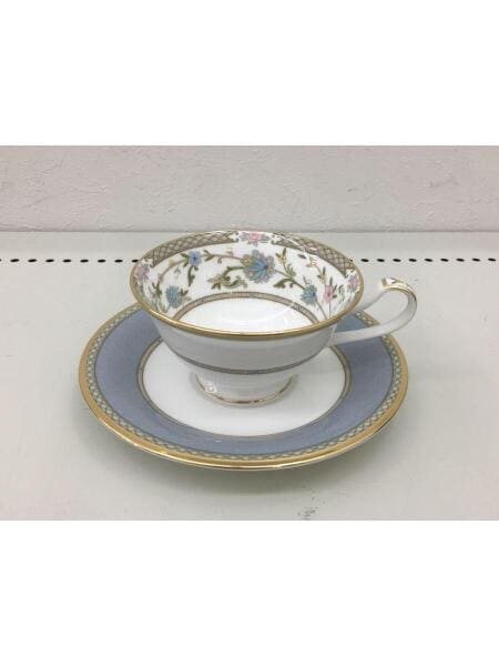 Noritake(ノリタケ) / カップ&ソーサー/2点セット/ブルー/花柄 | 中古  
