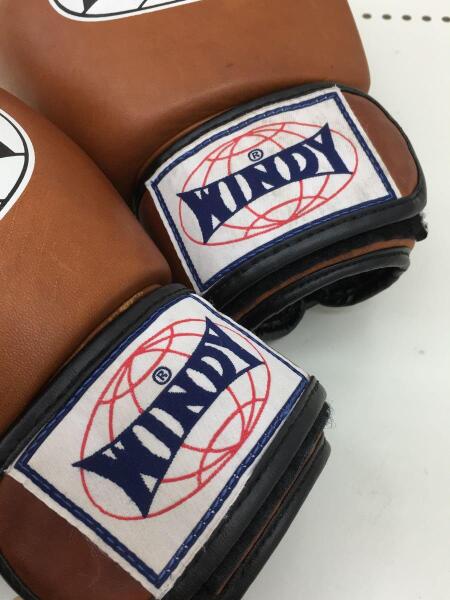 WINDY ボクシンググローブ 8oz ブラウン 新品 GINGPAI レトロ