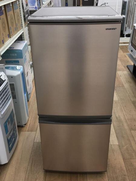 194>  SHARP  中古冷蔵庫  SJ-D14E  137L  2018年製 194> SHARP 中古冷蔵庫 SJ-D14E 137L 2018年製