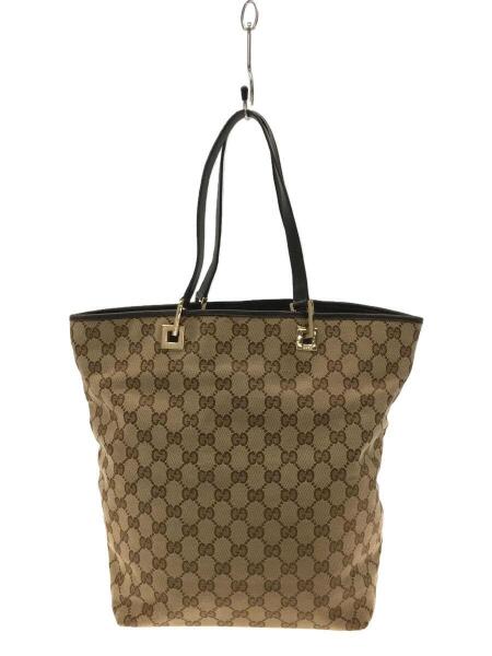 GUCCI グッチ　GGキャンバス トートバッグ ブラウン　002-1093 GUCCI グッチ GGキャンバス トートバッグ ブラウン 002-1093 GUCCI