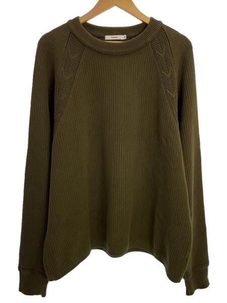 YASHIKI(ヤシキ) / セーター(厚手)/3/コットン/カーキ/YSK-19AW-KN04 