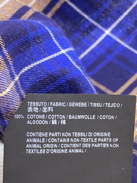 BALENCIAGA チェック柄ネルシャツ トップ 38 BALENCIAGA(バレンシアガ